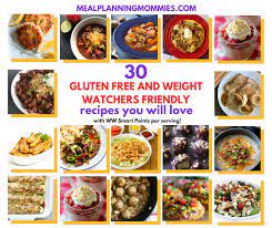 30 gluten free weight watchers recipes