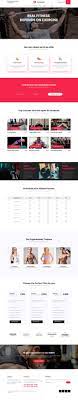gym free bootstrap template