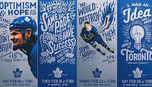 Toronto Maple Leafs get artsy with ...