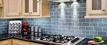 Blue Tile Backsplash Kitchen Tiles