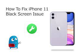 fix iphone 11 11 pro black screen issue