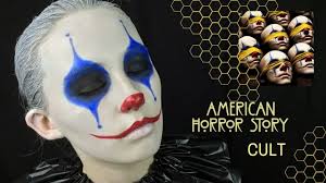 clown halloween makeup tutorial ahs