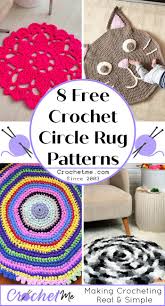 crochet circle rug patterns