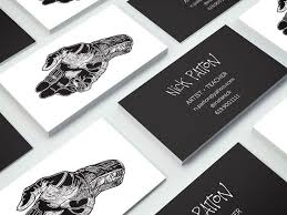 Illustrator Business Card Artist Business Cards By Mashell