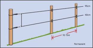 Welcome to the timeless fence system. Wire Heights And Post Spacings For Electric Fences