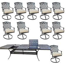 Outdoor Dining Set Patio Furniture Cast