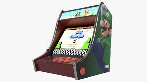 super mario bartop arcade model 3d