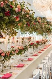 indoor garden wedding reception
