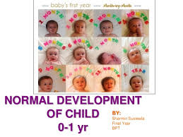 Normal Developmental Milestones Till 1 Year
