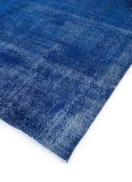 legion blue hand knotted wool rugs pae