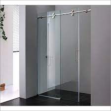 Frameless Sliding Glass Shower Doors At