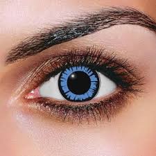 big eye dolly eye blue contact lenses
