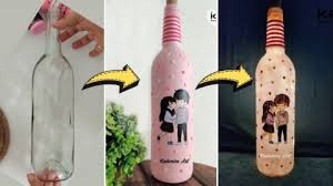 Simple Diy Painted Bottle Gift Idea