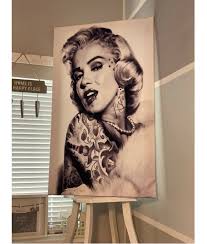 Enter Raffle To Win Tattoo Marilyn