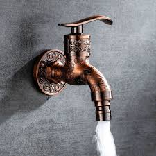 Wall Mount Faucet Antique On Carved