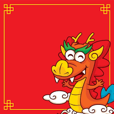 cartoon cute chinese dragon ride on