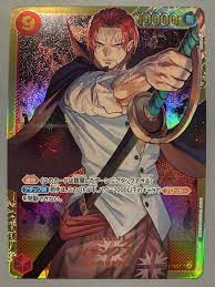 ONE PIECE CARD GAME SHANKS (CHARACTER RED) OP01-120 SEC (JAPANESE VERSION)  | eBay