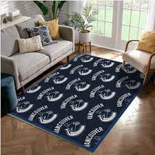 nhl repeat vancouver canucs area rug