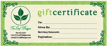 How To Make Gift Certificates For Your Business Rome
