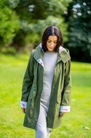 Olive Green Raincoat Waterproof