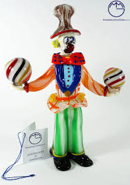 Buy Murano Glass Clown Made