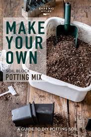 homemade potting soil