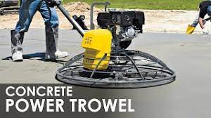 power trowel for concrete floor