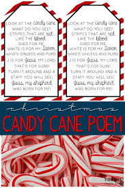 Stripes that are red like the blood sned for me white is for my savior who's sinless. The Legend Of Candy Cane Poem Free Christmas Printable Gift Tag