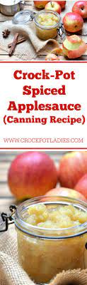 ed applesauce canning recipe