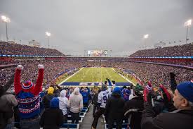 Buffalo is known for having some of the rowdiest fans in the entire league, so be ready to have a good time if you're making the trip to the stadium—and especially if you're going to the tailgate. Bills Stadium Wikipedia