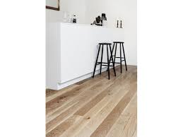 white oiled parquet floor in solid oak