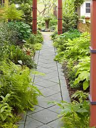 Garden Path Ideas Cut Stone Walkways