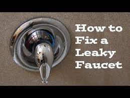 fix a leaky bathtub faucet