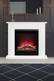 Electric Fireplace And Surround Suite