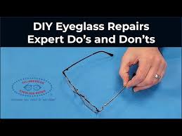 Diy Eyeglass Repairs Expert Do S And