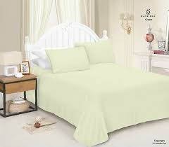 Bed Sizes Uk King Plain Dyed Flat Top