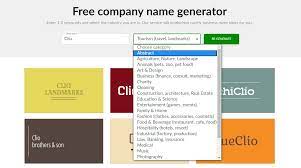 Namify's food business name generator uses advanced technology to offer catchy names for your food business. Logaster Company Name Generator Create A Business Name In A Few Clicks Product Hunt