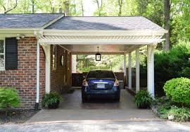 A carport is such a structure which is semi covered and it is designed in a manner to park the cars and provide them shelter and protection in a. Building A Garage Or Carport Pergola Young House Love