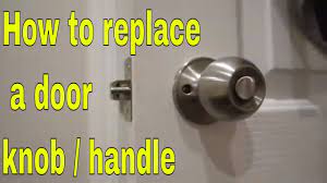 install door lock knob handle