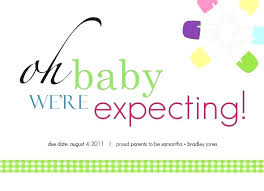 Pregnancy Announcement Online Cards Free Card Pregnancy Announcement
