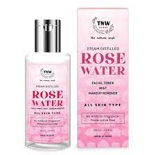 natural wash steam distilled rose water