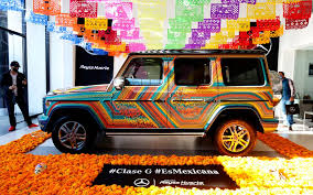 Mercedes benz clase a mexico. Regresa A Puebla La Mercedes Benz Clase G Con Los Colores De Oaxaca