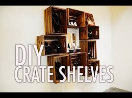 Diy Wood Crate Shelves