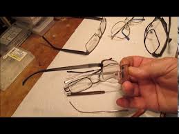 Repairing Metal Eyeglass Frames You