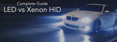 led vs xenon hid headlights which are