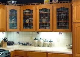 Decorative Glass Inserts For Kitchen