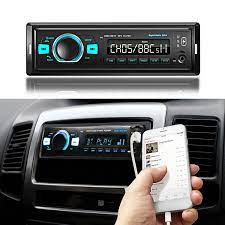 Luckdragon máy phát mp5 âm thanh xe hơi kỹ thuật số hd 7 inch hd màn hình  cảm ứng có thể thu vào 1din, camera quan sát phía sau radio tự động
