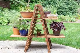These ideas can work as indoor or outdoor plants stands, so there are so many possibilities! How To Make An Outdoor Plant Stand For Multiple Plants Hearth And Vine