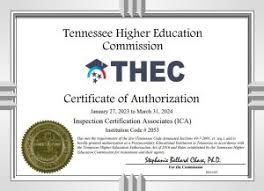 tennessee home inspection license
