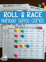Roll And Race Number Sense Games This Reading Mama